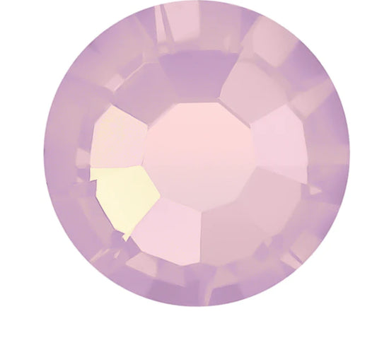 Rose Opal|Preciosa Maxima |Round flatback|non hotfix